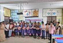 राजनांदगांव : लखेाली स्कूल के शाला प्रवेशोत्सव में महापौर यादव ने विद्यार्थियों को सायकिल एवं कापी पुस्तक का किया वितरण…