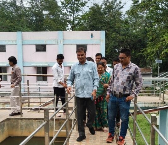 राजनांदगांव : महापौर ने मोहारा जल संयंत्रगृह का जायजा लेकर बारिश के पूर्व आवश्यक व्यवस्था करने तथा टंकी सफाई के दिए निर्देश…