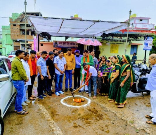 राजनांदगांव : वीरांगना रानी दुर्गावती बलिदान दिवस के अवसर पर महापौर ने किया भूमिपूजन…