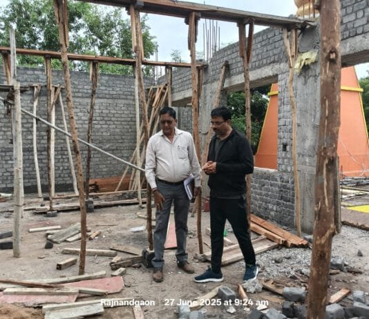राजनांदगांव : साफ सफाई के अलावा निर्माण कार्य का आयुक्त ने लिया जायजा…
