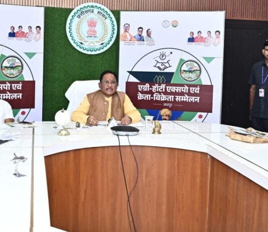रायपुर : कृषकों की समृद्धि हमारा संकल्प: नवाचार और तकनीक से सशक्त होंगे छत्तीसगढ़ के अन्नदाता – मुख्यमंत्री विष्णुदेव साय…
