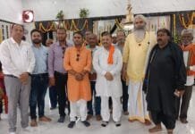 राजनांदगांव : सांसद संतोष पांडे खैरा-रवेली में नवनिर्मित श्री भैरवी शक्ति धाम प्राण प्रतिष्ठा समारोह में शामिल हुए…