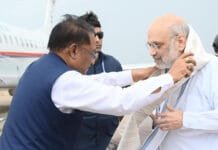 रायपुर : केंद्रीय गृह मंत्री अमित शाह के छत्तीसगढ़ आगमन पर मुख्यमंत्री विष्णुदेव साय ने स्वामी विवेकानंद एयरपोर्ट पर किया स्वागत…