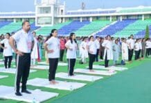 राजनांदगांव : योगाभ्यास करने के साथ ही योग की विभिन्न विशेषताओं से नागरिकों को कराया गया परिचित…