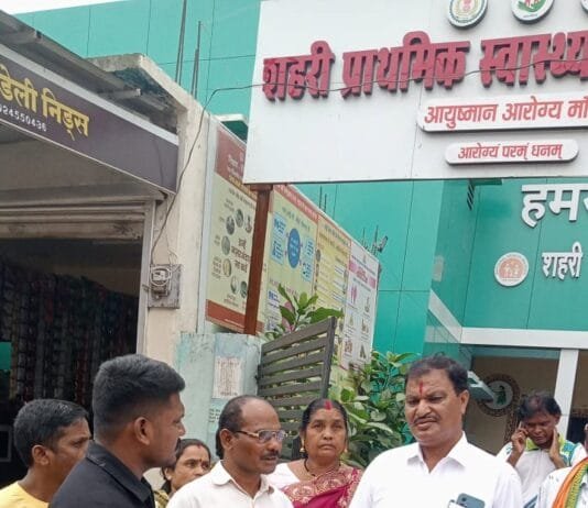 राजनांदगांव : लखोली उप स्वास्थ्य केन्द्र का जायजा लेकर मौसमी बिमारी से बचाव एवं ईलाज हेतु की चर्चा…