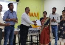 राजनांदगांव : उत्कृष्ट कार्य के लिए शिक्षक हुए सम्मानित…