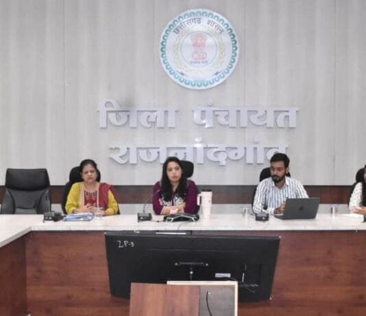 राजनांदगांव : बच्चों के परीक्षा परिणाम में सुधार करने तथा ड्राप आउट को रोकने के लिए प्रोजेक्ट जूनियर-जी के संबंध में दिया गया प्रशिक्षण…