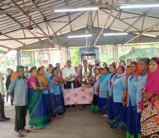 राजनांदगांव : स्वच्छता सर्वेक्षण में राजनांदगांव का भारत में टॉप 20 में स्थान आने पर महापौर एंव आयुक्त ने किया सफाई मित्र एवं स्वच्छता दीदीयों का सम्मान…