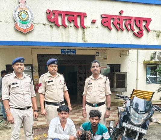 राजनांदगांव : पुलिस को मिली बड़ी सफलता महज 03 घण्टे केे भीतर लूट के आरोपीगणों को पुलिस ने किया गिरफ्तार…