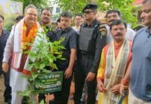 राजनांदगांव : विधानसभा अध्यक्ष डॉ. रमन सिंह ने लालबाग राजनांदगांव में एक पेड़ मां के नाम अभियान अंतर्गत किया पौधरोपण…