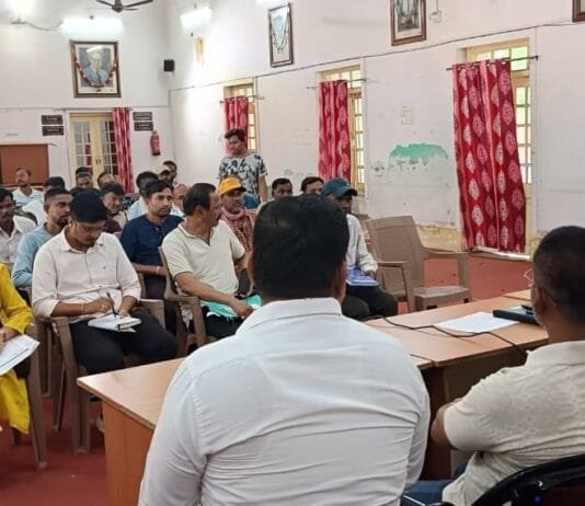 राजनांदगांव : आयुक्त ने ली जल विभाग के अधिकारियो एवं वालवमेनों की बैठक…