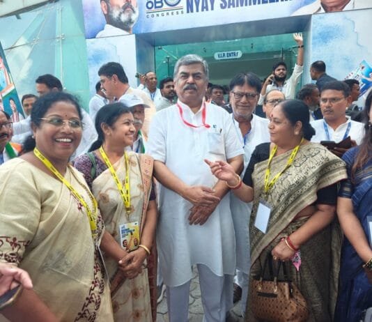 पूर्व महापौर हेमा सुदेश देशमुख दिल्ली में आयोजित ओबीसी भागीदारी न्याय महासम्मेलन में हुई शामिल…