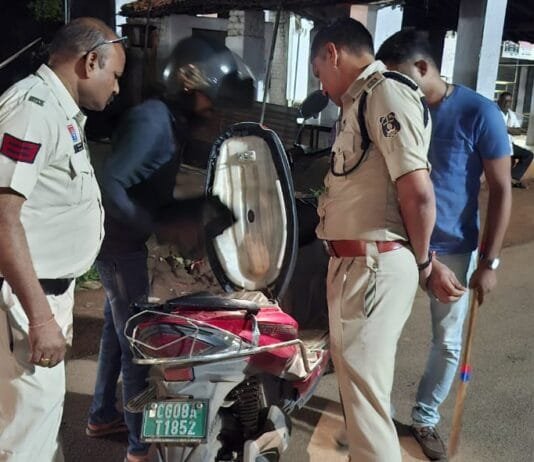 राजनांदगांव : एम.सी.पी. लगाकर जिले भर में चलाया गया वाहन चेकिंग अभियान…