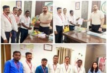 राजनांदगांव: जिला कलेक्टर और सीईओ से आईएचआरडी के पदाधिकारियों ने सौजन्य मुलाकात की, वृक्षारोपण करने की मांग…