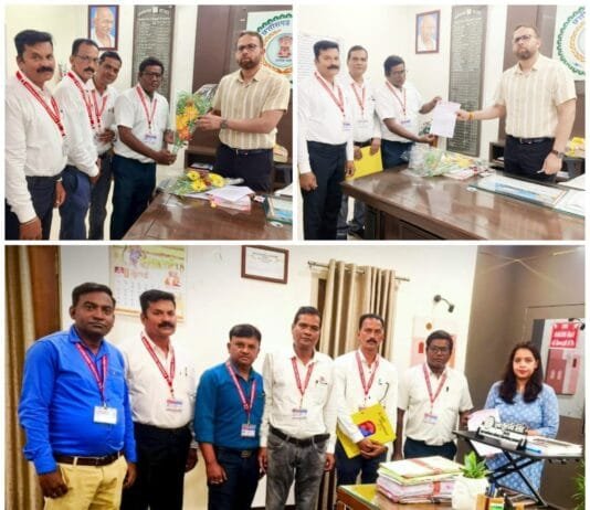 राजनांदगांव: जिला कलेक्टर और सीईओ से आईएचआरडी के पदाधिकारियों ने सौजन्य मुलाकात की, वृक्षारोपण करने की मांग…