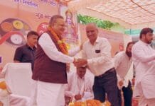 राजनांदगांव में डॉ. रमन सिंह के स्वागत के साथ “राम रसोई” का शुभारंभ, प्रेस क्लब अध्यक्ष सचिन अग्रहरी ने किया स्वागत…