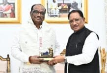 रायपुर : मुख्यमंत्री विष्णु देव साय से केंद्रीय जनजातीय कार्य राज्य मंत्री श्री दुर्गा दास उइके ने की सौजन्य मुलाकात…