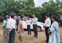 राजनांदगांव : नये तहसील कार्यालय के भवन निर्माण के लिए किया स्थल निरीक्षण…