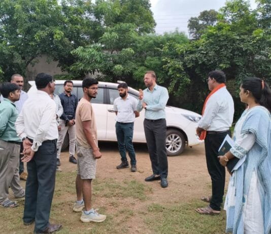 राजनांदगांव : नये तहसील कार्यालय के भवन निर्माण के लिए किया स्थल निरीक्षण…