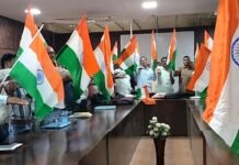 राजनांदगांव : हर घर तिरंगा, हर घर स्वच्छता ,स्वतंत्रता का उत्सव, स्वच्छता के संग थीम के पर जनपद पंचायत डोंगरगढ़ में निकाली गई तिरंगा रैली…