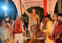 राजनांदगांव : अटल परिसर का लोकार्पण एवं स्वागत द्वार निमार्ण भूमिपूजन का आयोजन निगम के प्रमुख पदाधिकारियो के मार्गदर्शन में सम्पन्न…