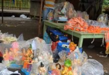 राजनांदगांव : राजनांदगांव में गणेश प्रतिमाओं का अपमान, आस्था आहत…