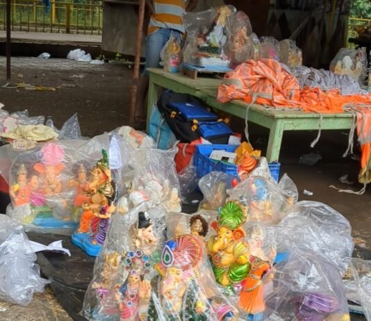 राजनांदगांव : राजनांदगांव में गणेश प्रतिमाओं का अपमान, आस्था आहत…