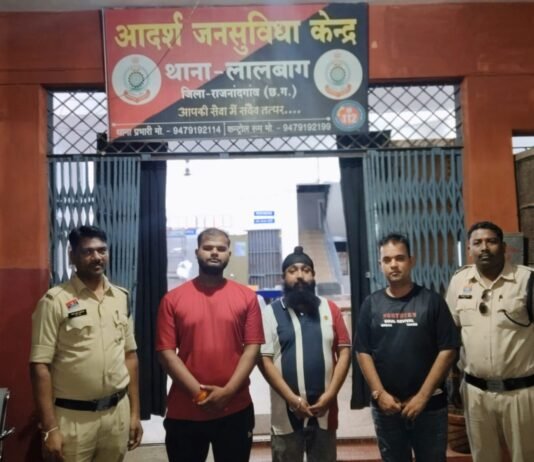 राजनांदगांव : राजनांदगांव में तीन ढाबा संचालकों पर आबकारी एक्ट के तहत कार्रवाई…