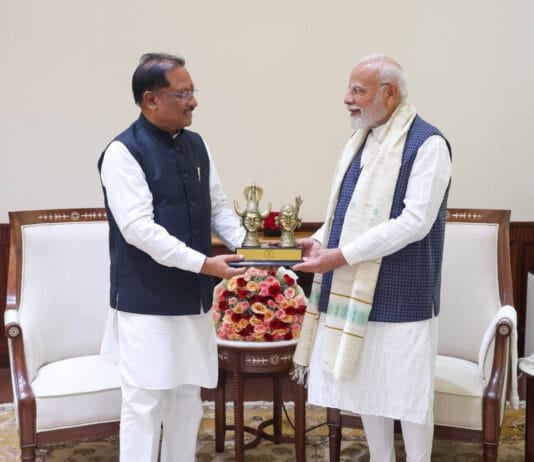 रायपुर : प्रधानमंत्री नरेंद्र मोदी से मिले मुख्यमंत्री विष्णुदेव साय – छत्तीसगढ़ के विकास को मिली नई रफ्तार…