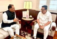 रायपुर : मुख्यमंत्री विष्णुदेव साय ने केंद्रीय जलशक्ति मंत्री सी आर पाटिल से की मुलाकात, बोधघाट परियोजना पर हुई चर्चा…