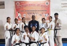 राजनांदगांव : इंडिपेंडेंस कप नेशनल कराते चौंपियनशिप में भाग लेने खिलाड़ी दिल्ली रवाना…