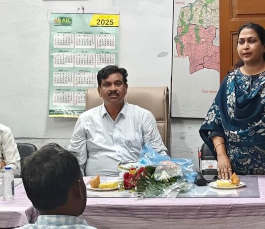 राजनांदगांव : संयुक्त कलेक्टर सरस्वती बंजारे को उत्तर बस्तर कांकेर जिला स्थानांतरण होने पर दी गई भावभीनी विदाई…