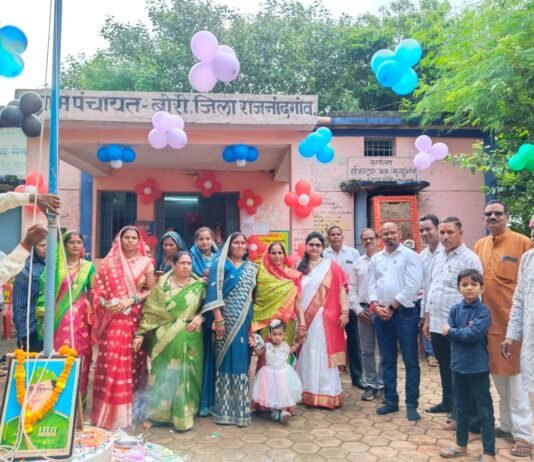 राजनांदगांव: बोरी मे हर्षोल्लास के साथ किया ध्वजारोहण …