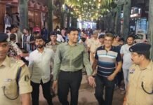 राजनांदगांव : पुलिस अधीक्षक मोहित गर्ग ने शहर के गणेश पंडालों का किया निरीक्षण…