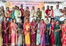 राजनांदगांव : महिला प्रकोष्ठ के तीज मिलन समारोह में पहुंचे जिलेभर की महिलाएं, खाया करू भात…