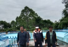 राजनांदगांव : महापौर पहुॅचे मोहारा, विर्सजन कुण्ड का किया निरीक्षण…