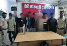 राजनांदगांव : चिखली, बसंतपुर एवं साइबर सेल राजनांदगांव पुलिस की संयुक्त कार्यवाही ,9 आरोपियों की गिरफ्तारी…