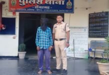 राजनांदगांव : छिरपानी मंदिर परिसर में हंगामा करने वाले आरोपी पर डोंगरगढ़ पुलिस की कार्रवाई…