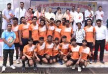 राजनांदगांव : 25वीं राज्य स्तरीय शालेय क्रीड़ा प्रतियोगिता संपन्न,सांसद संतोष पाण्डेय ने किया प्रतिभागियों को पुरस्कृत…