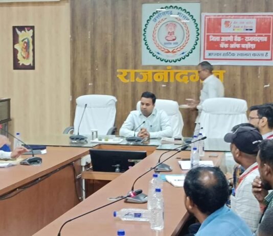 राजनांदगांव : स्मॉल फाइनेंस बैंक, गैर बैंकिंग वित्तीय संस्थान, माइक्रो फाइनेंस और सूक्ष्म वित्त संस्थाओं की बैठक संपन्न…