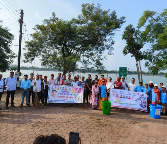 राजनांदगांव : स्वच्छता अभियान में संत निरंकारी मण्डल के सदस्य बने सहभागी…