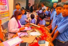 राजनांदगांव: निःशुल्क आयुष स्वास्थ्य मेला एवं NCD शिविर का आयोजन…