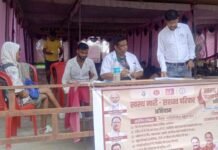 राजनांदगांव : सेवा पंडालों में पदयात्रियों के लिए भोजन और नाश्ते के साथ विश्राम की भी सुविधा…