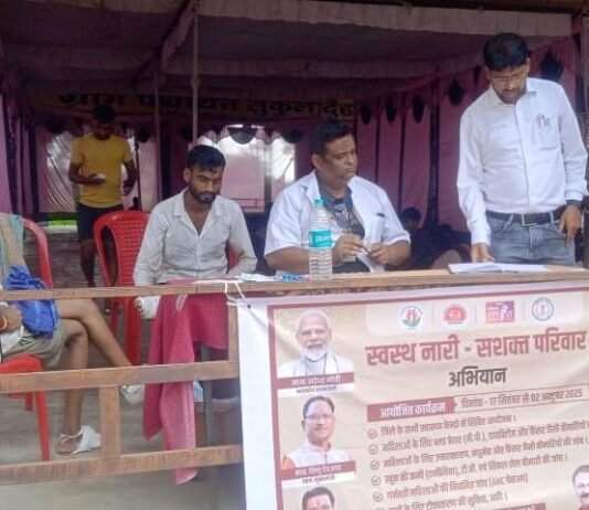 राजनांदगांव : सेवा पंडालों में पदयात्रियों के लिए भोजन और नाश्ते के साथ विश्राम की भी सुविधा…