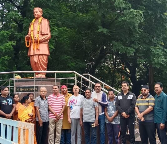 राजनांदगांव: पंडित दीनदयाल उपाध्याय जयंती पर भाजपा का विशेष कार्यक्रम, वरिष्ठजनों का हुआ सम्मान…