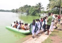 राजनांदगांव : रानीसागर से बाढ़ व आपदा से बचाव एवं मॉकड्रिल का हुआ आयोजन…