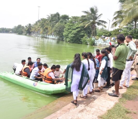 राजनांदगांव : रानीसागर से बाढ़ व आपदा से बचाव एवं मॉकड्रिल का हुआ आयोजन…