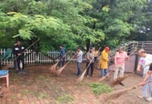 राजनांदगांव : कौरिनभाठा में चला एक दिन, एक घंटा, एक साथ स्वच्छता श्रम दान…