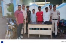 राजनांदगांव : लूटपाट करने वाले चार आरोपी गिरफ्तार, चोरी का सामान बरामद…
