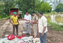 राजनांदगांव : थाना सिटी कोतवाली में पुराने रिकार्डों का नष्टीकरण…